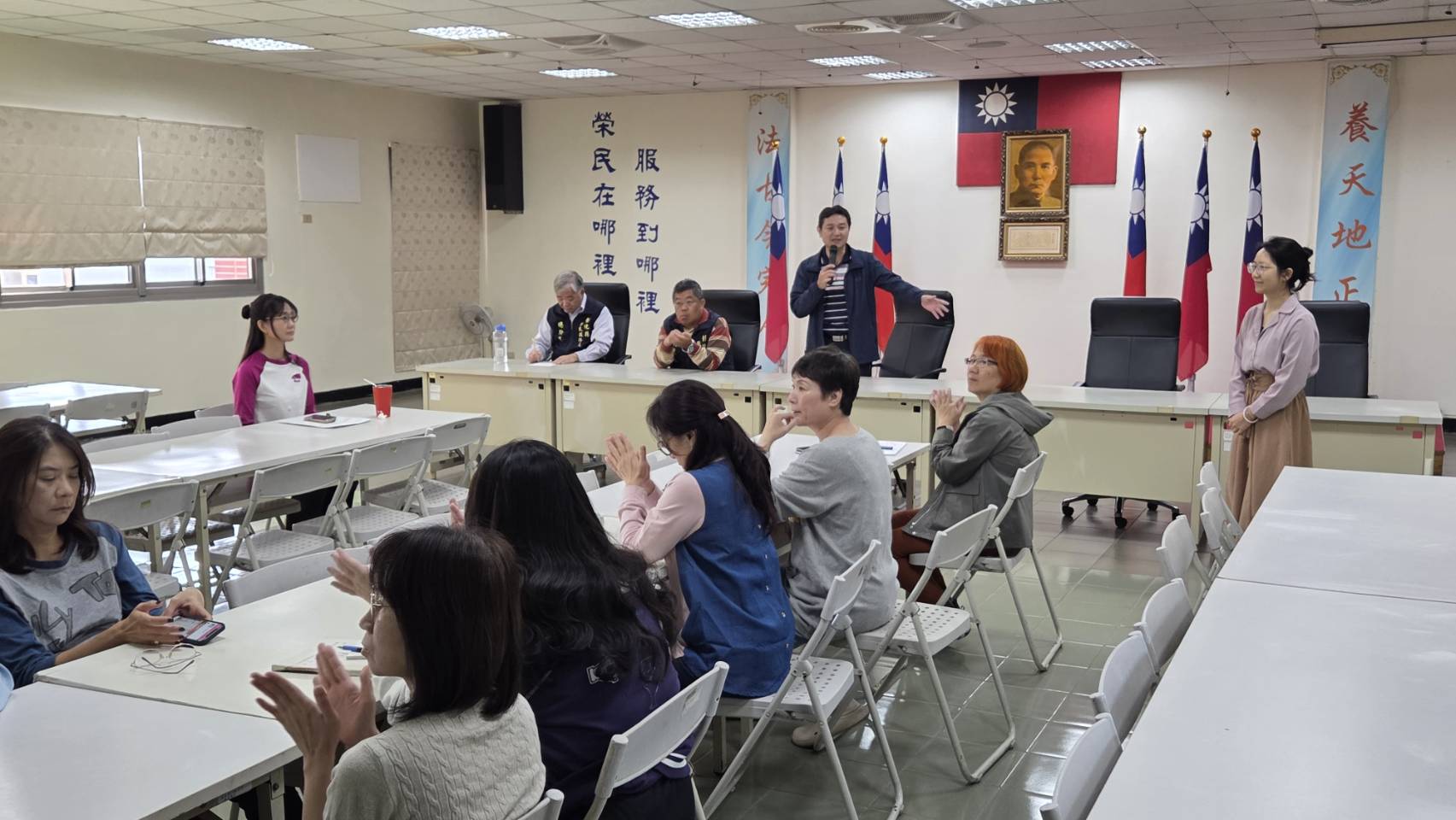 一起守護我們的家園—彰化縣榮服處攜手調查站強化同仁國安意識