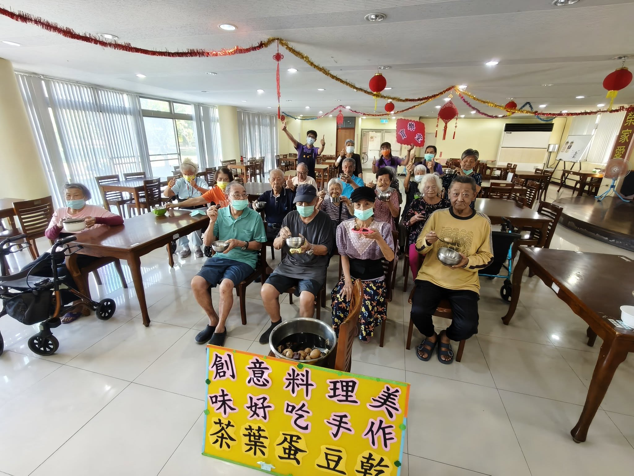 【育樂堂】舉辦手作茶葉蛋(114.11)