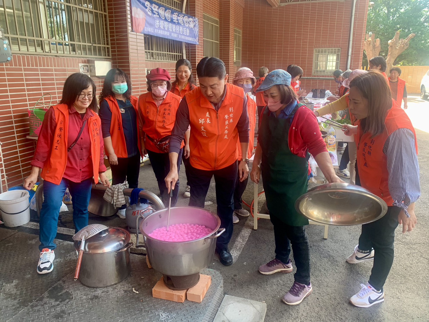 湯圓傳情迎冬至 彰化榮服處歲末團圓暖人心3