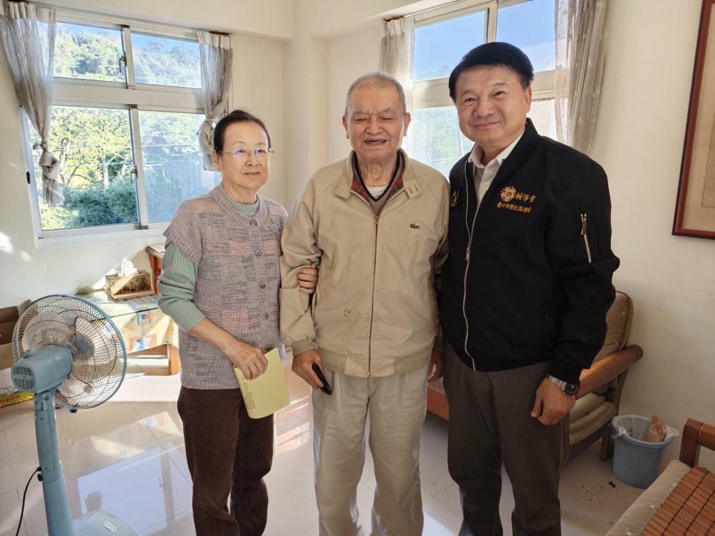 宣導輔導會照護資源 臺中市榮服處訪視北屯區榮民