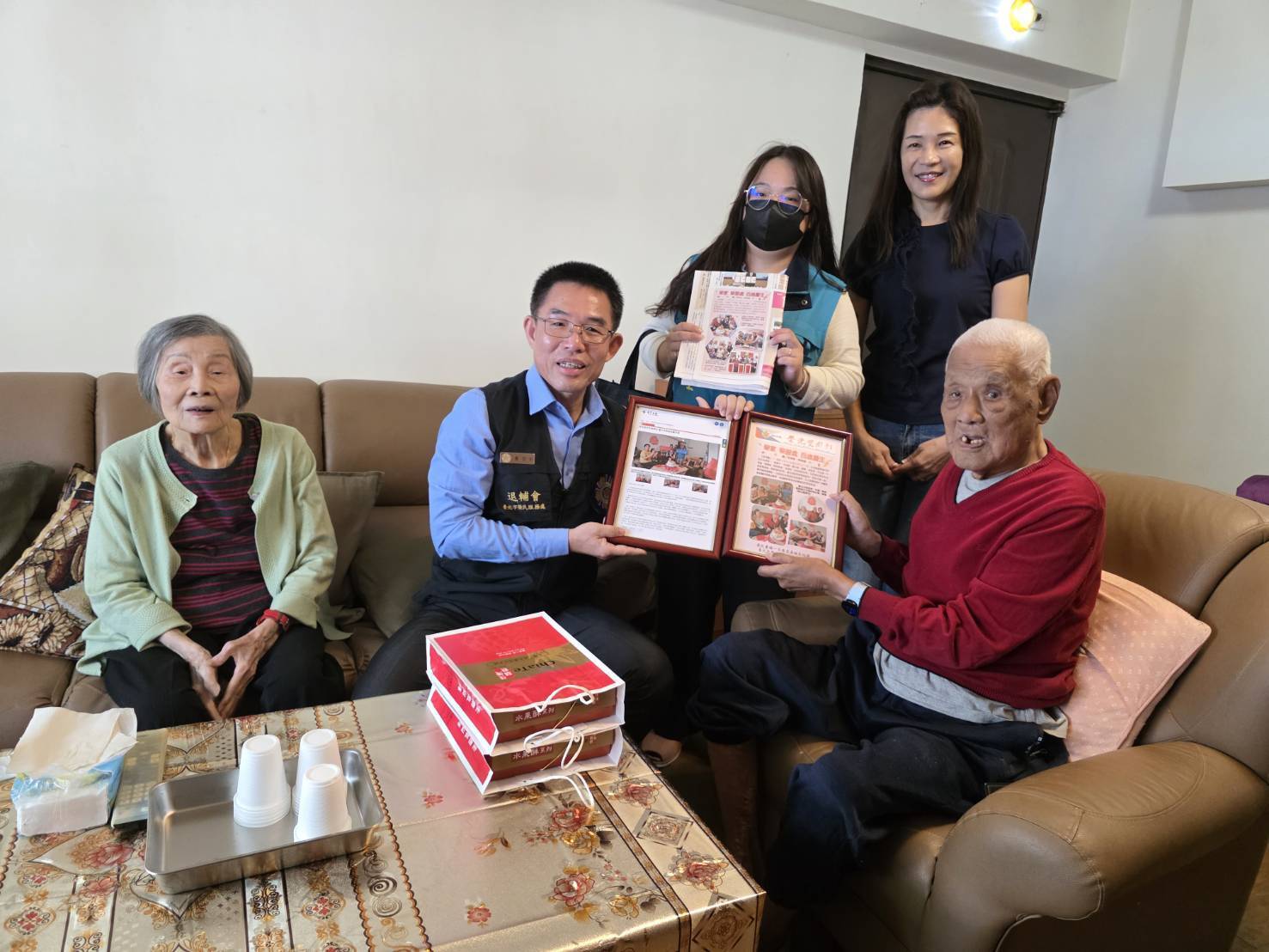 【臺北市榮服處有溫度的服務❤️感動高齡榮民】