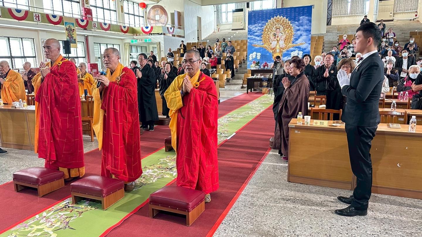 孔雀山僧團為花蓮祈福  榮家法會冥陽兩利