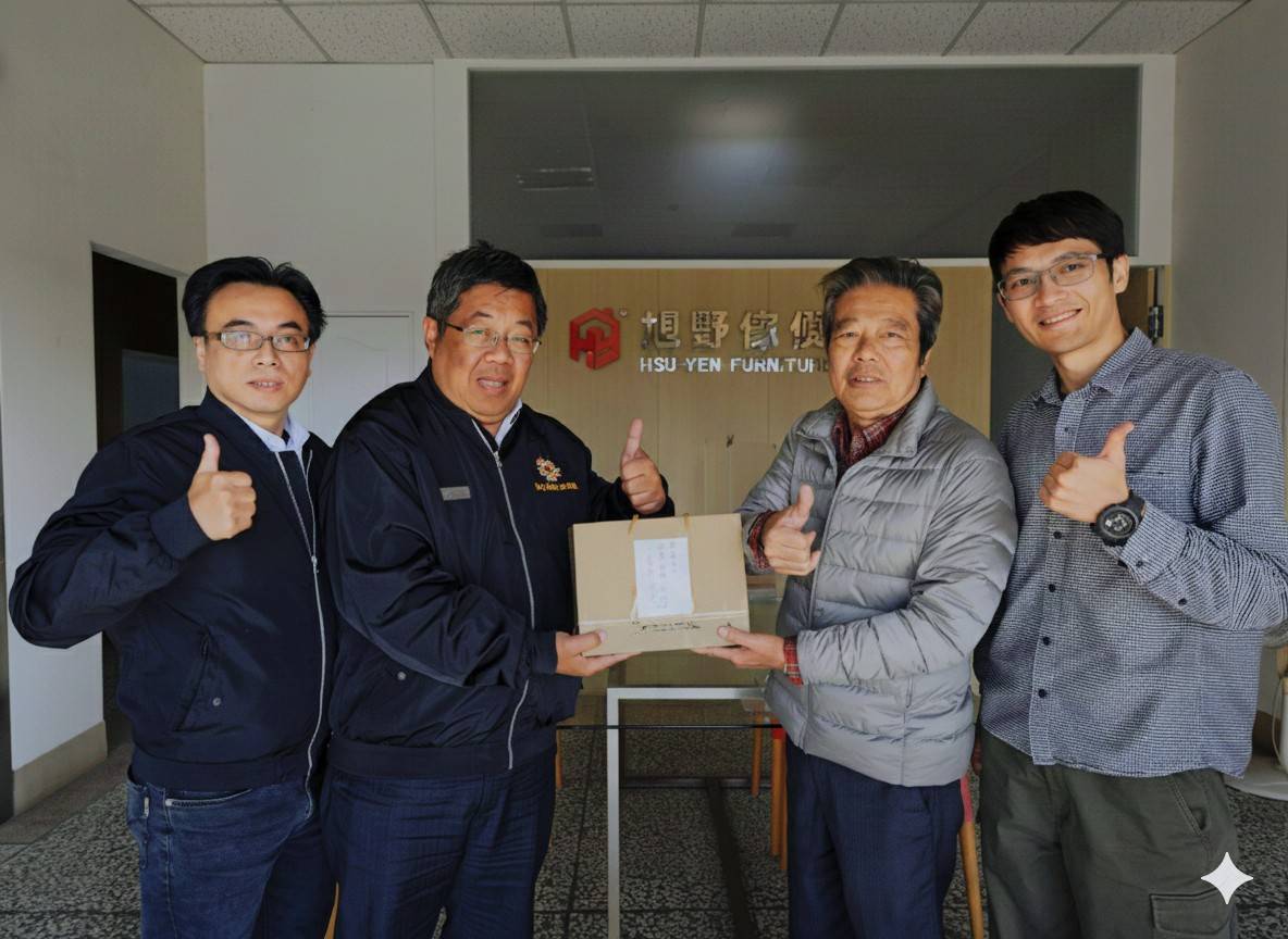 彰化縣榮服處拜會旭野興業股份有限公司開發優質職缺協助退除役官兵就業