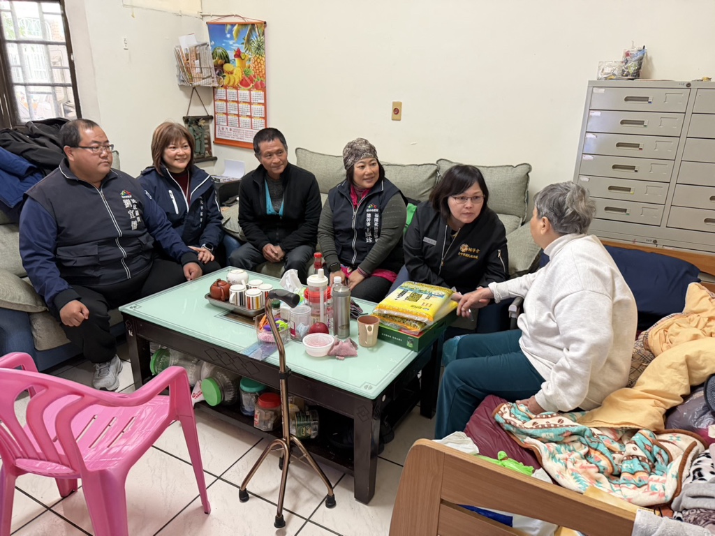 臺中市榮服處整合社福資源 關懷火災受災遺眷