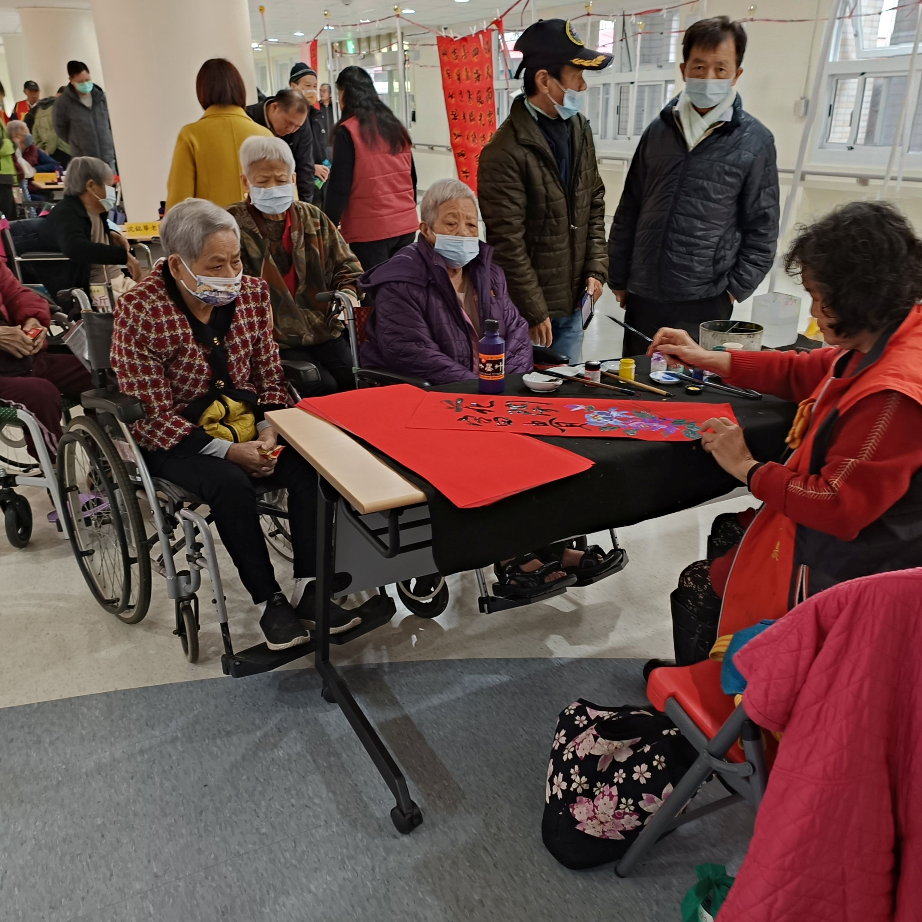 115年2月2日馬到成功迎新春：名家聯合揮毫