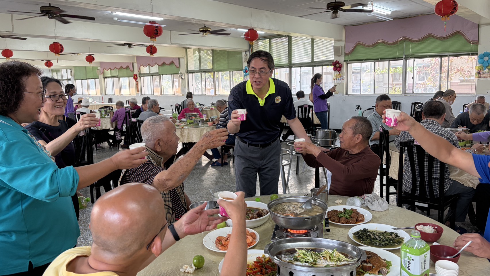 115年02月17日屏東榮家除夕圍爐 歡喜迎新年