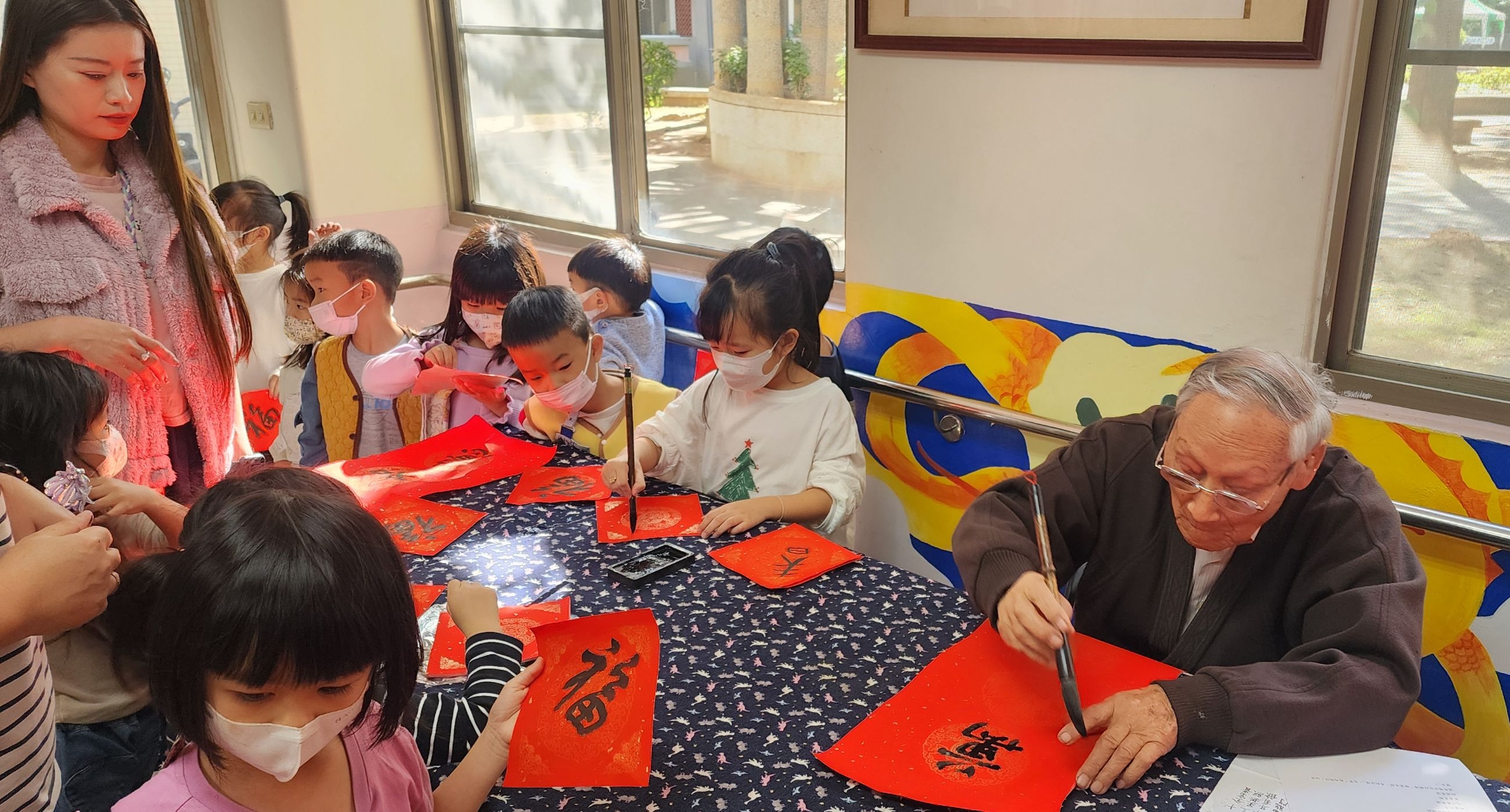 高雄榮家揮毫迎金馬2