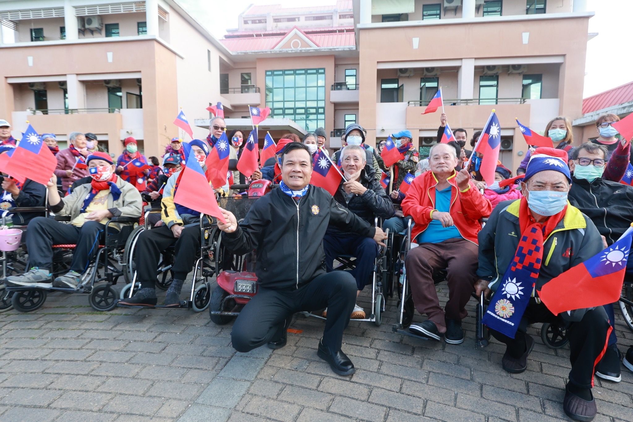 115.01.01 馬蘭榮家115年元旦升旗典禮向國家致敬