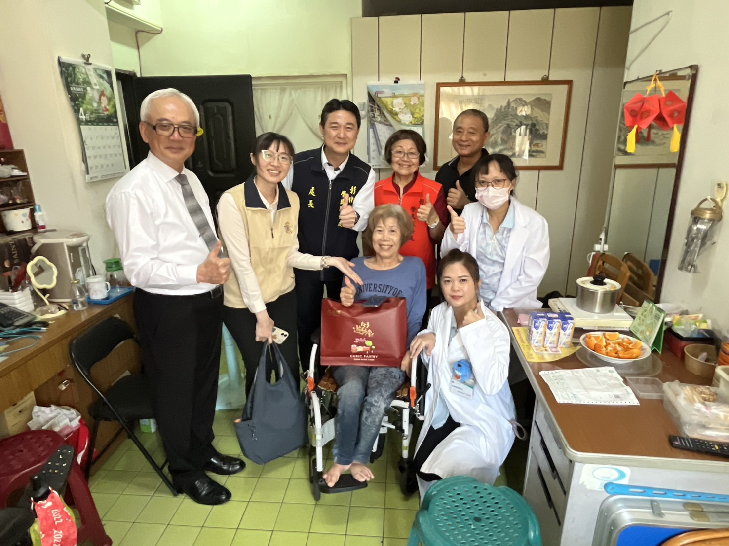 輔導會陳進廣副主任委員視導彰化縣榮服處安心御老 以科技串起溫暖守護網7