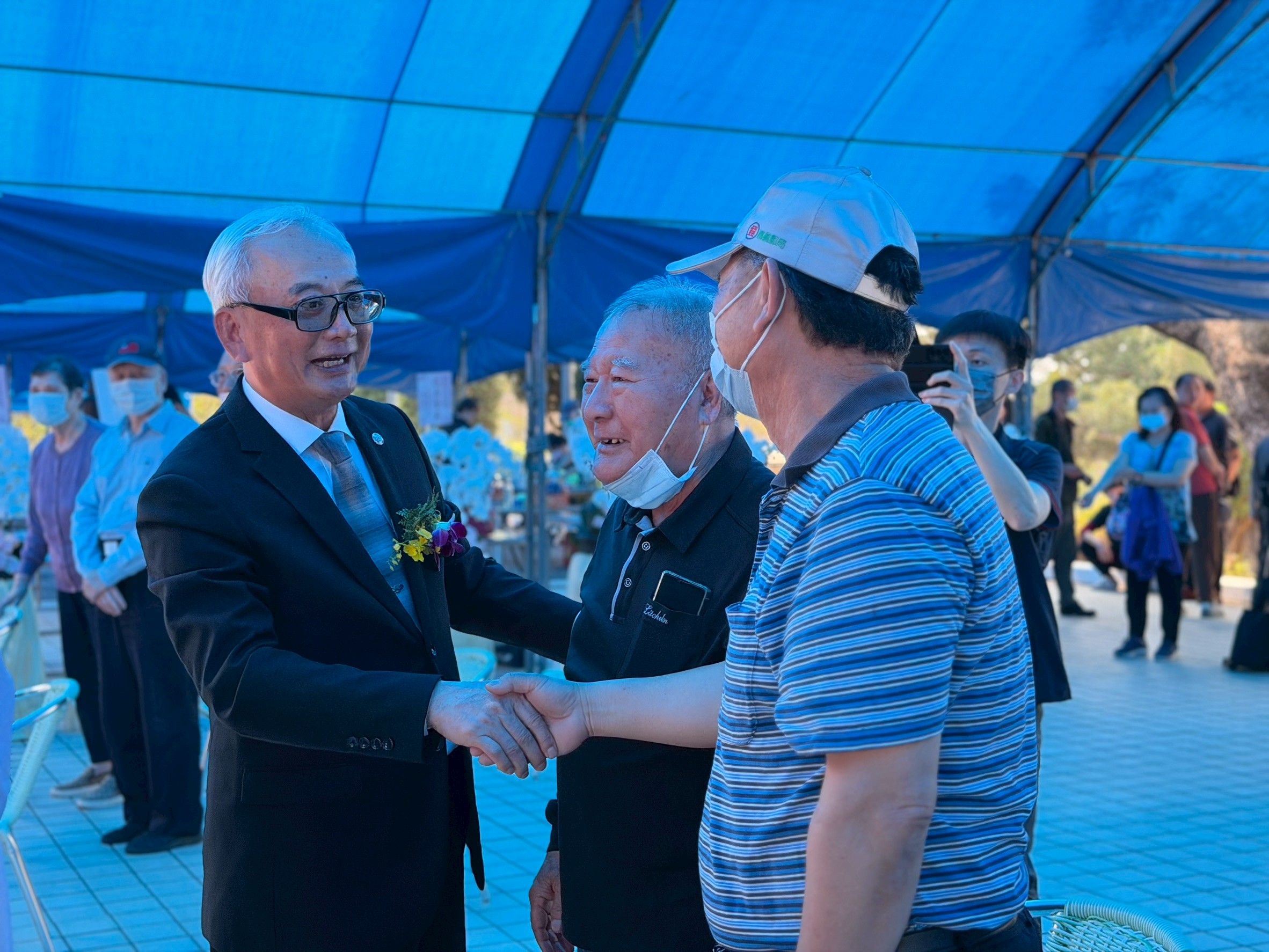 輔導會辦理115年中部地區春祭典禮感念亡故榮民犧牲奉獻精神6