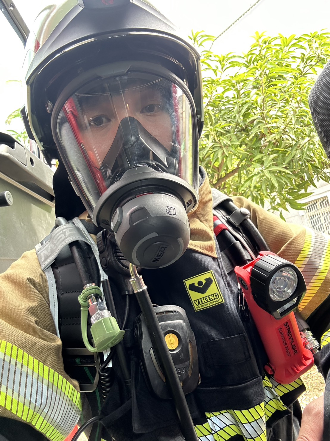 從迷惘到披上消防制服 退除役官兵陳家康善用輔導會補助勇敢翻轉人生