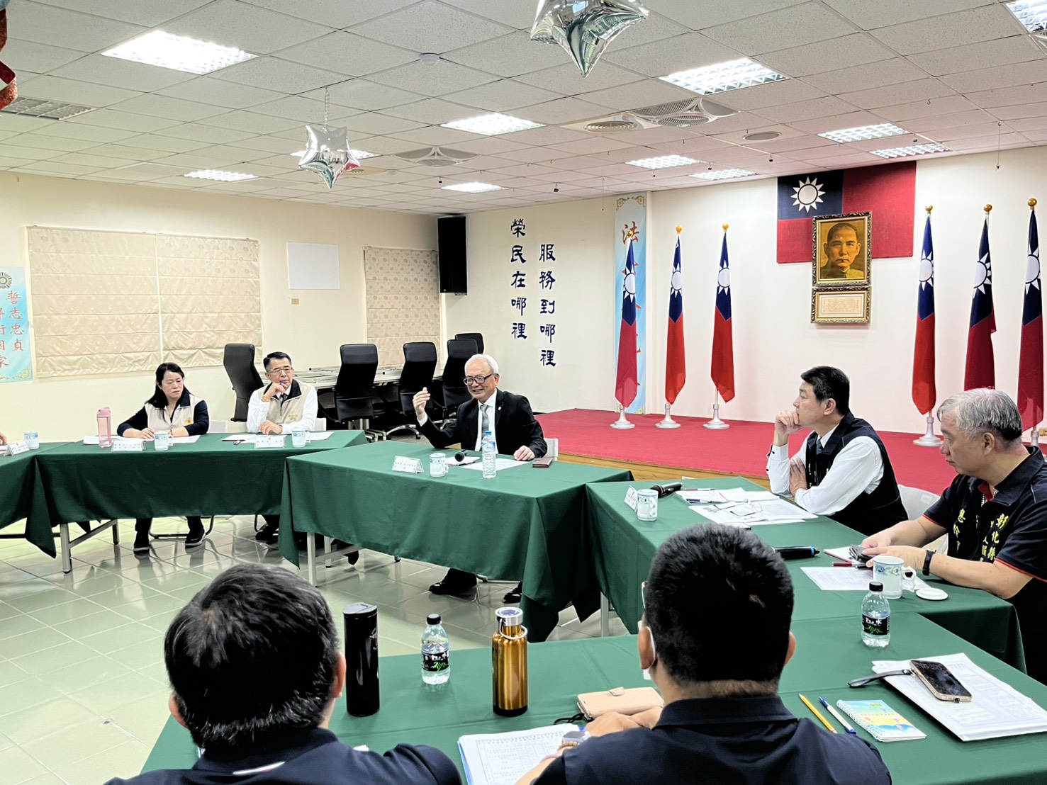 輔導會陳進廣副主任委員視導彰化縣榮服處安心御老 以科技串起溫暖守護網2