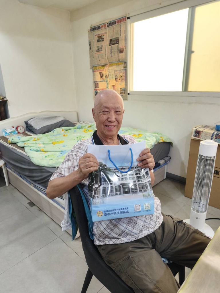 臺中榮服處結合喜憨兒社會福利基金會關懷榮民眷