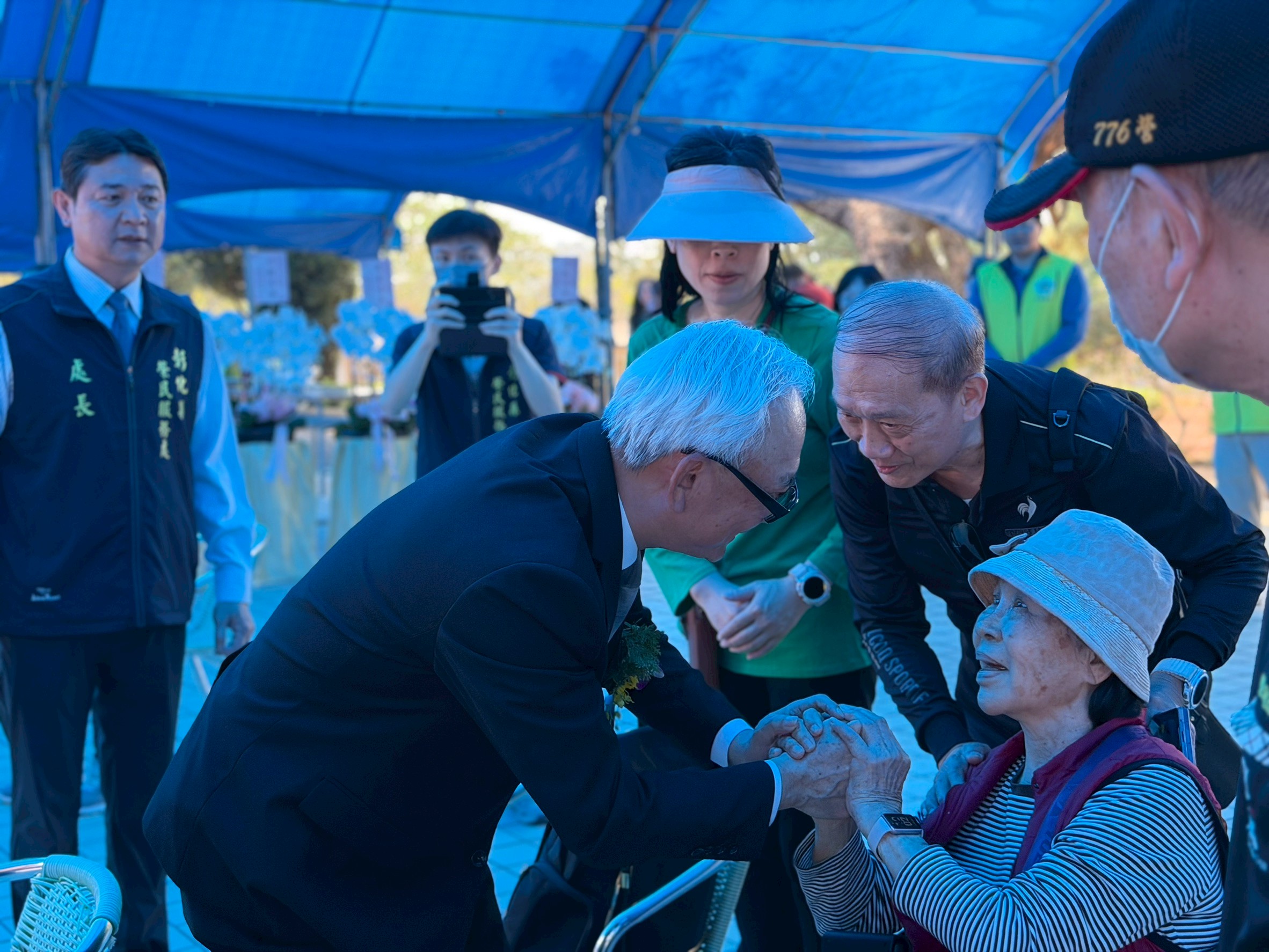 輔導會辦理115年中部地區春祭典禮感念亡故榮民犧牲奉獻精神7