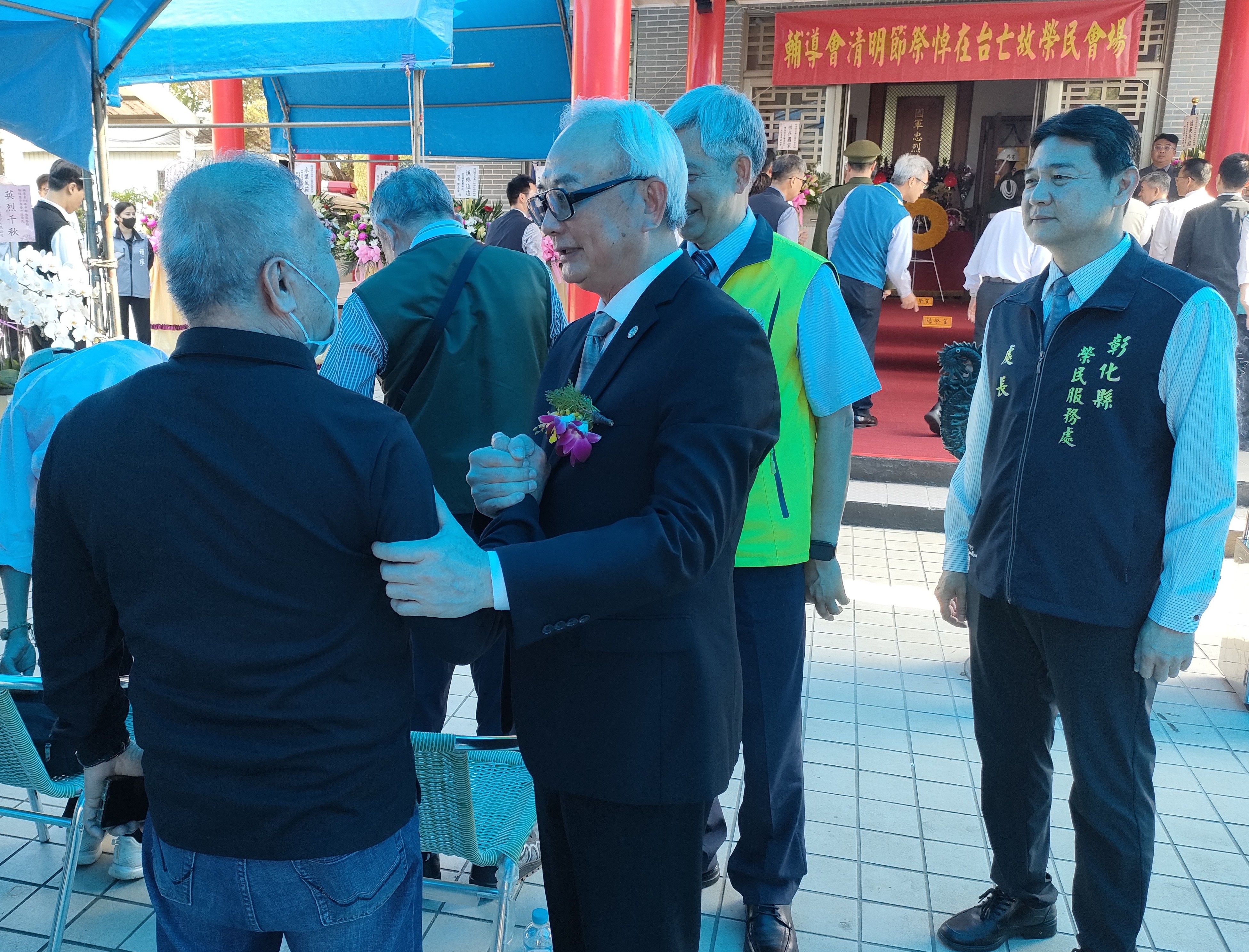 輔導會辦理115年中部地區春祭典禮感念亡故榮民犧牲奉獻精神5