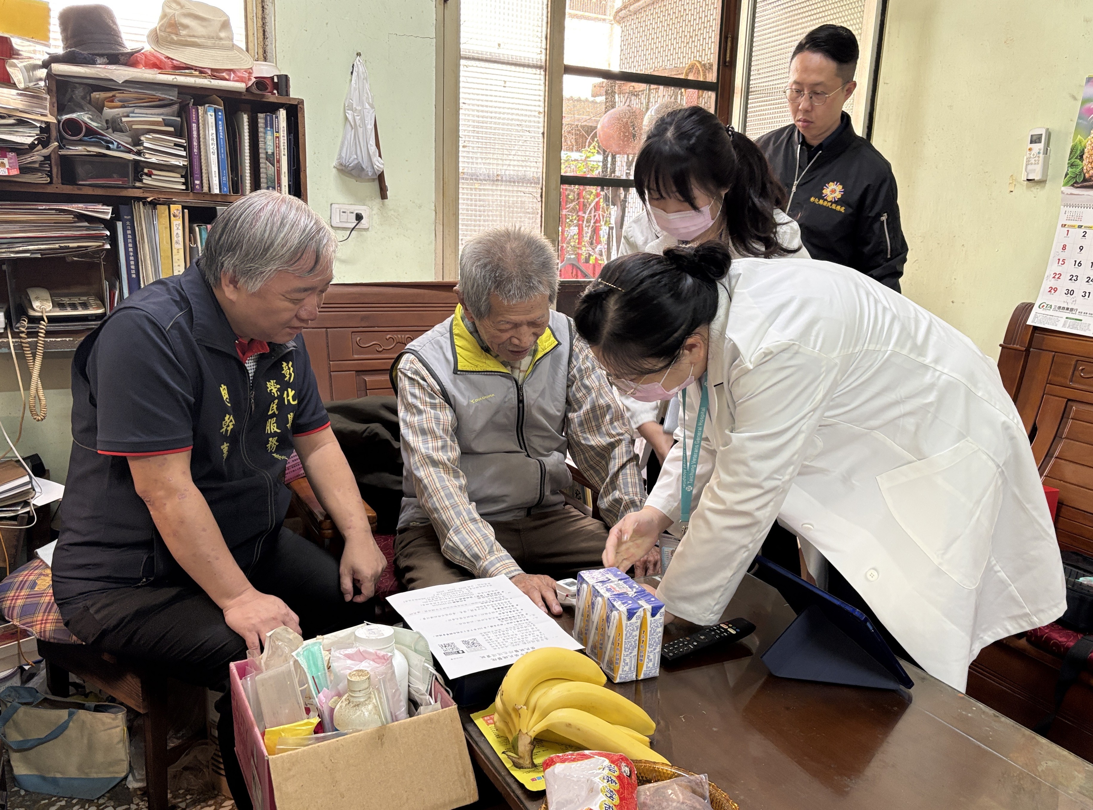 彰化榮服處攜手台中榮總 推動安心御老智慧照護