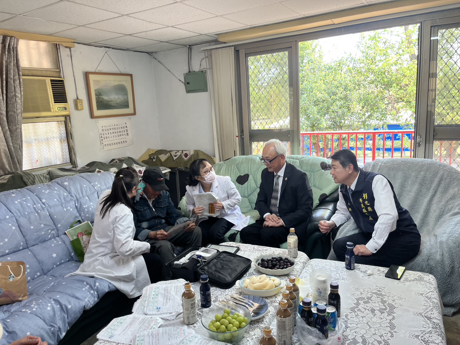 輔導會陳進廣副主任委員視導彰化縣榮服處安心御老 以科技串起溫暖守護網3