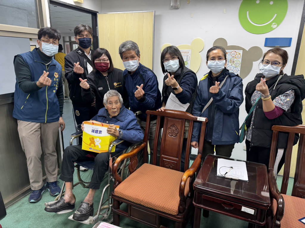 臺中市榮民服務處連結榮家資源 緊急安置高齡獨居榮民