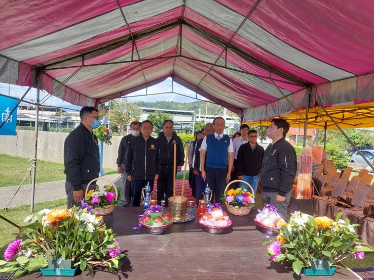 向南迴鐵路築路英靈致敬 臺東縣榮服處春祭典禮