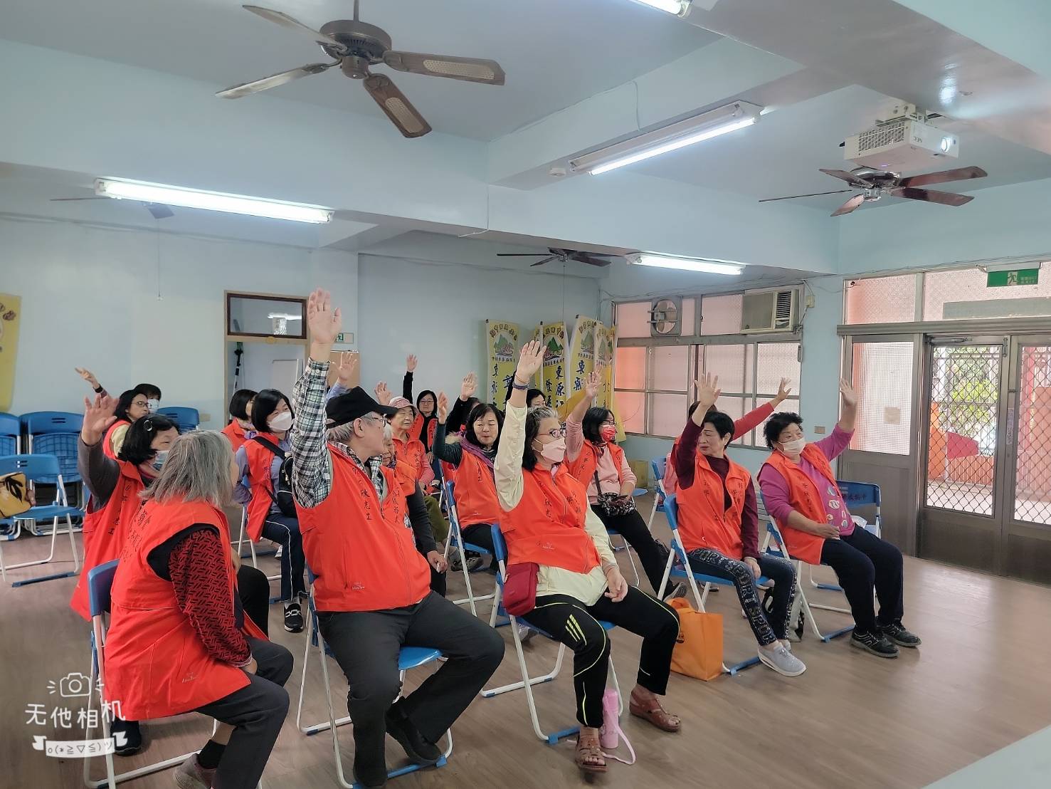 新春團拜暨隊務會議 彰化榮欣志工關懷百歲榮民2