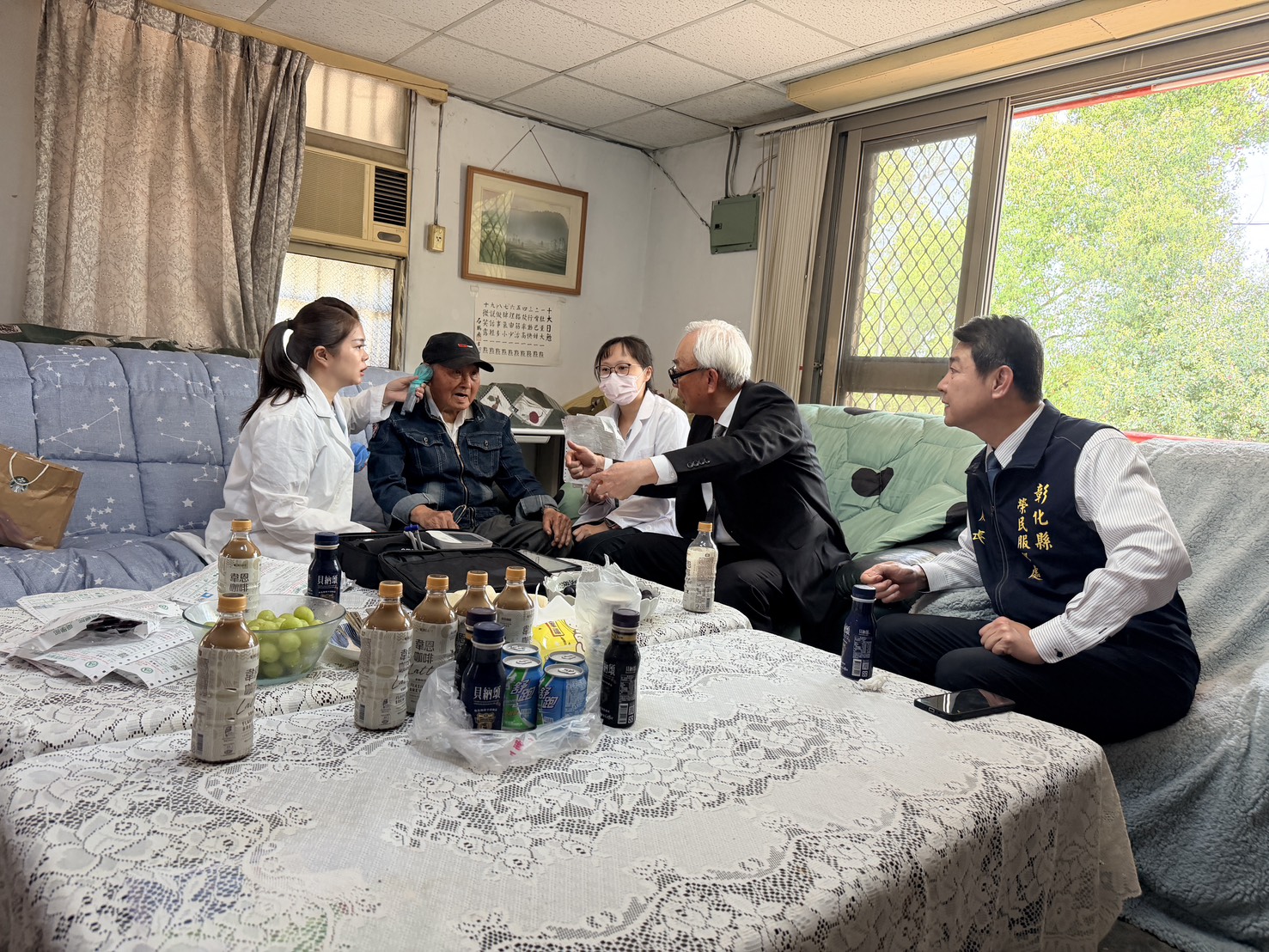 輔導會陳進廣副主任委員視導彰化縣榮服處安心御老 以科技串起溫暖守護網4