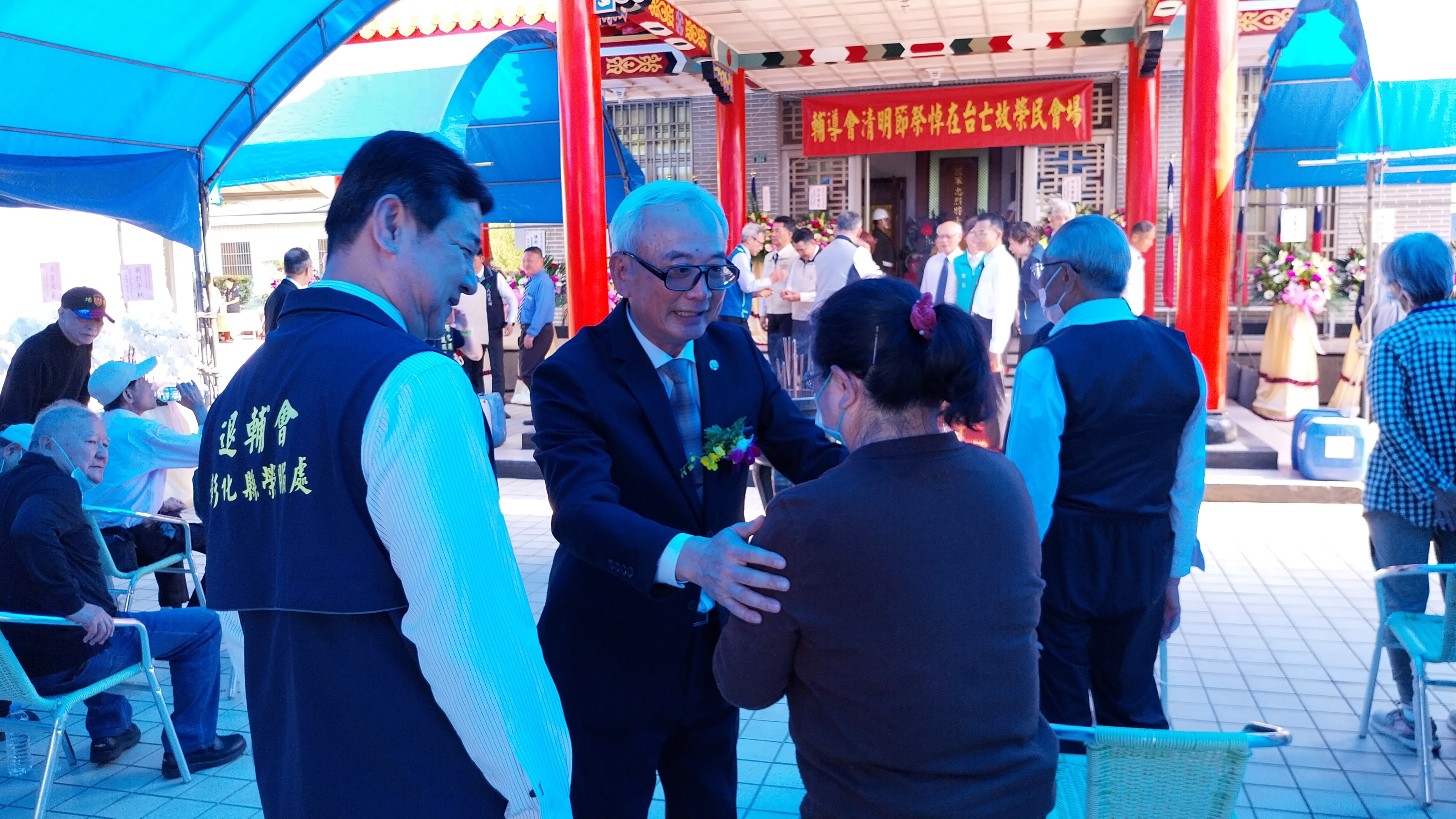 輔導會辦理115年中部地區春祭典禮感念亡故榮民犧牲奉獻精神4