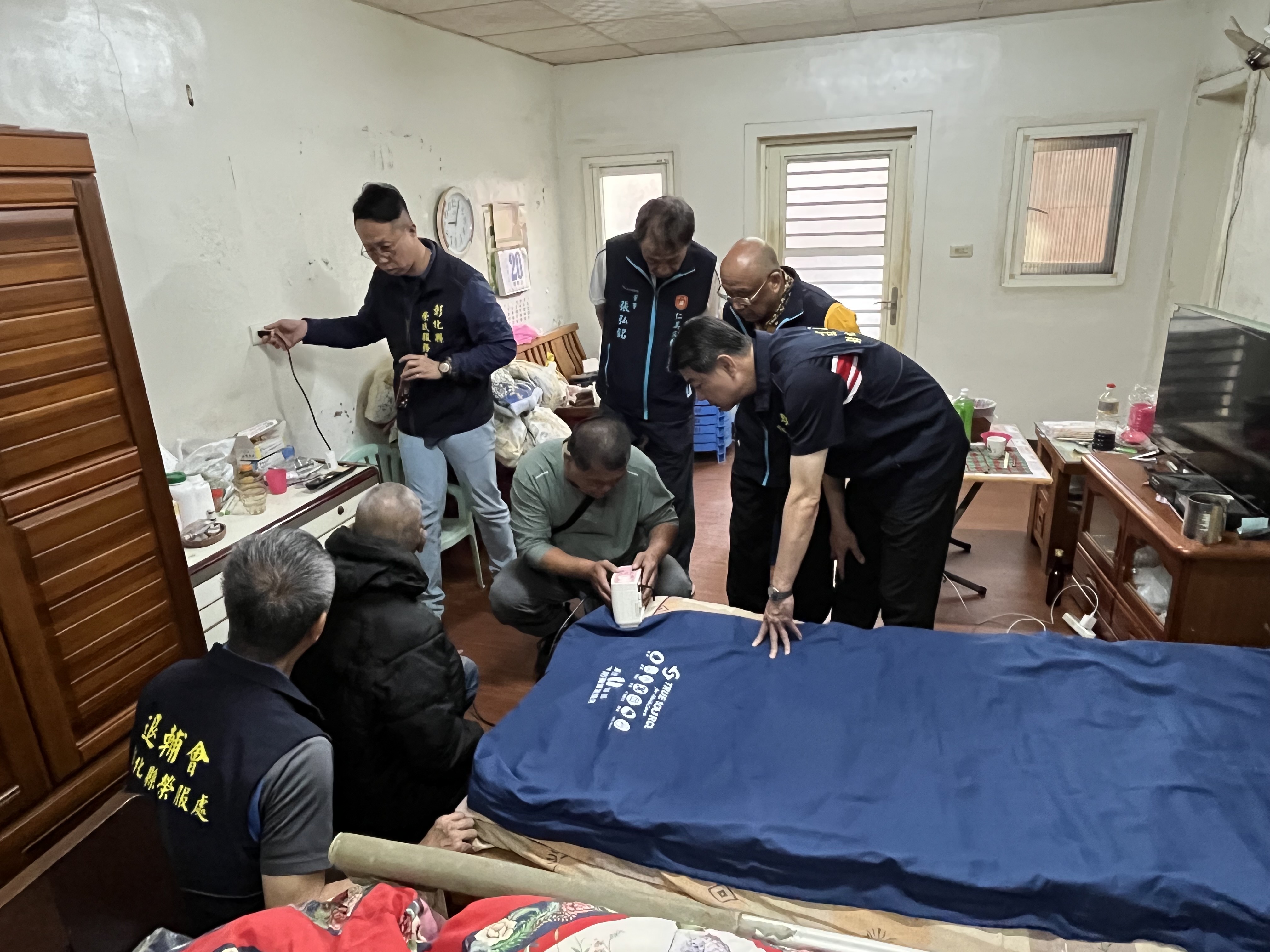 即時援手暖人心　彰化榮服處與仁美基金會 關懷弱勢榮民眷