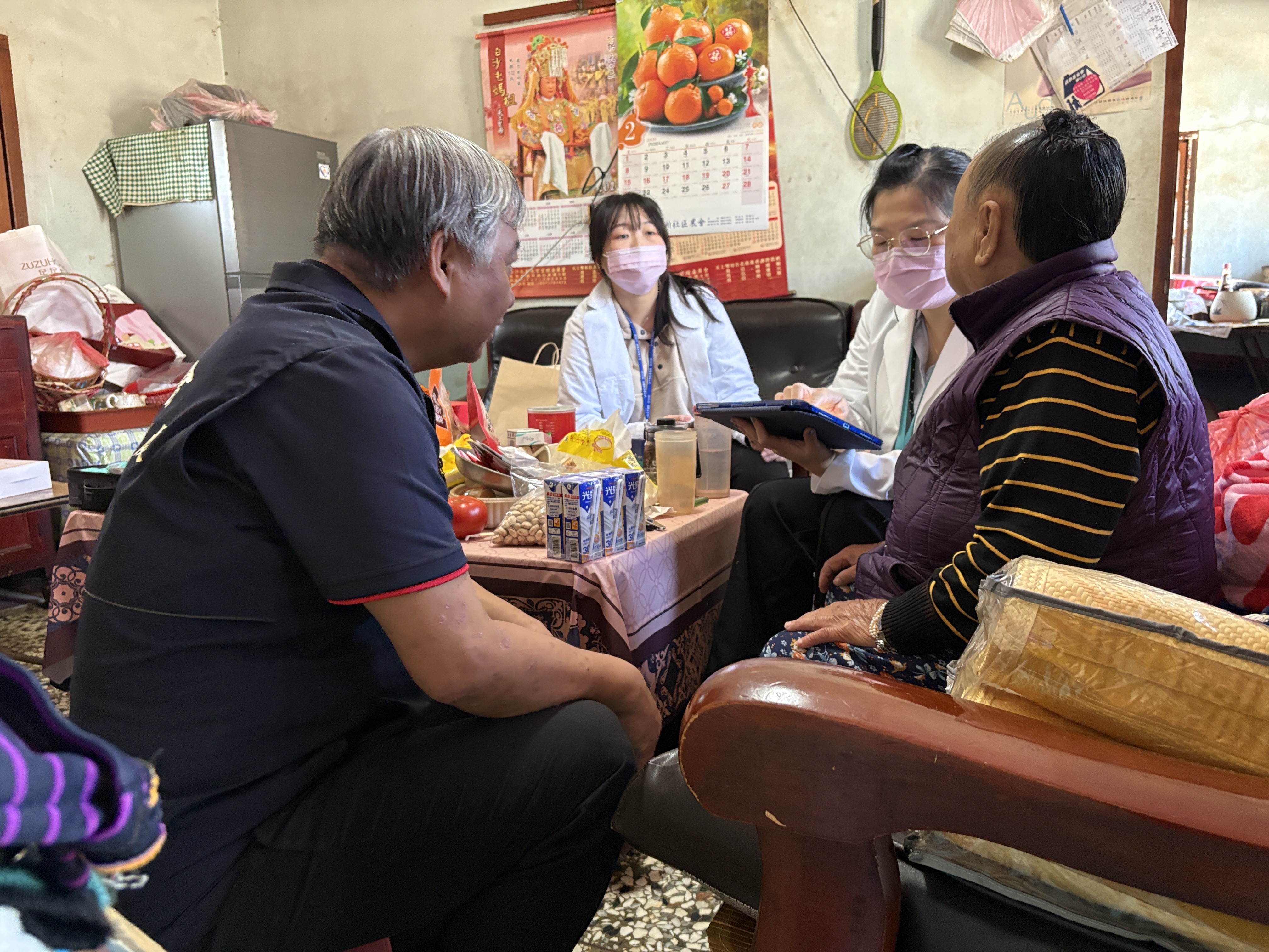 彰化榮服處攜手台中榮總 推動安心御老智慧照護2