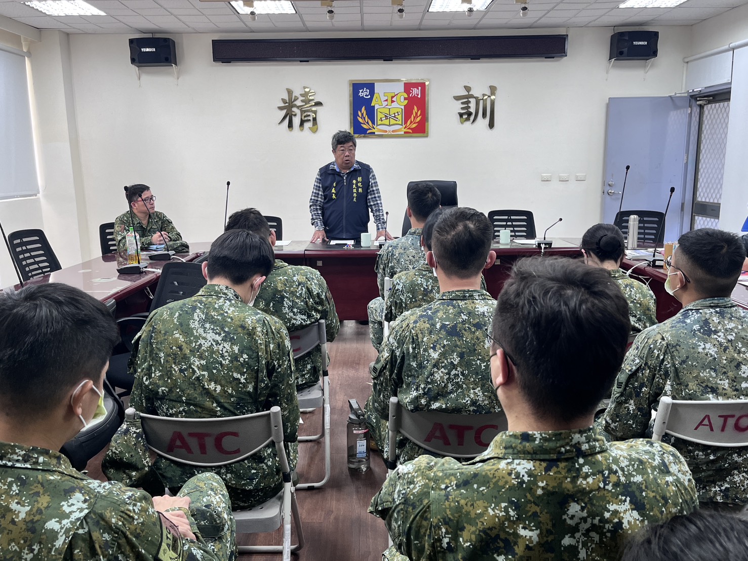 彰化縣榮服處前進砲測中心 宣導退役官兵權益2