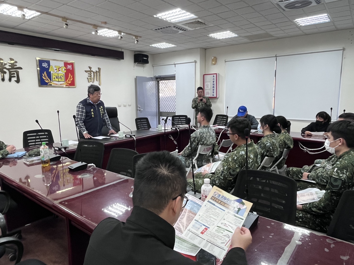 彰化縣榮服處前進砲測中心 宣導退役官兵權益4