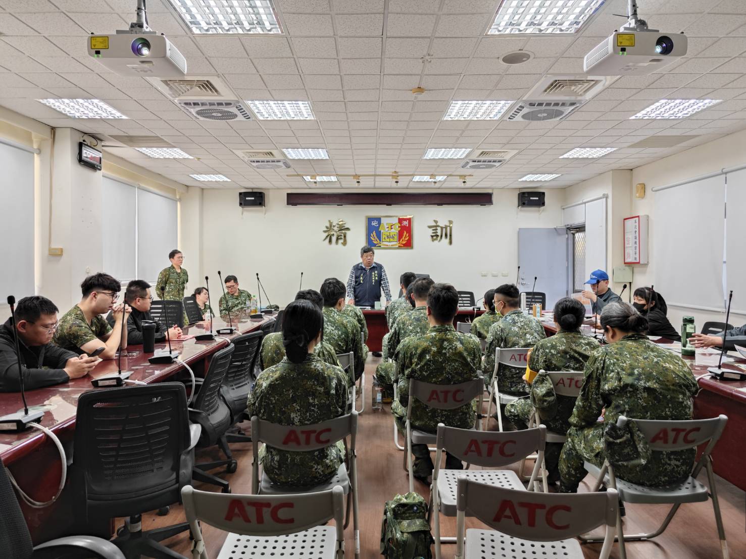 彰化縣榮服處前進砲測中心 宣導退役官兵權益5