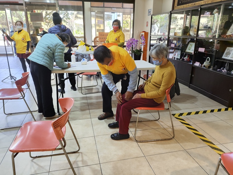 115年4月9日新竹縣針灸醫藥學會公益按摩活動