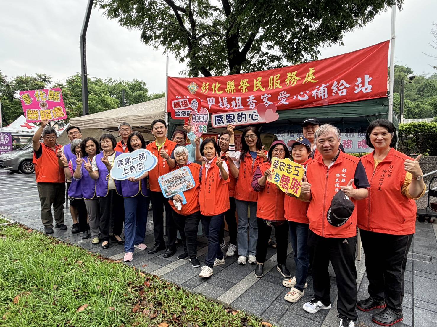 「像回到家一樣」榮民伯伯一句話 道盡彰化榮服處補給站溫暖