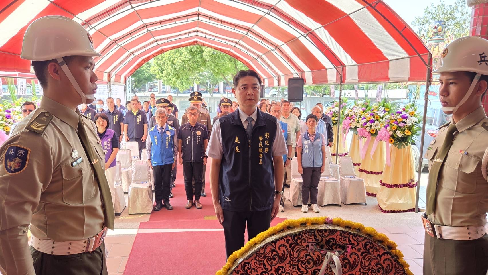 彰化縣榮民服務處舉辦115年春祭典禮 緬懷國軍忠烈與義民先賢3