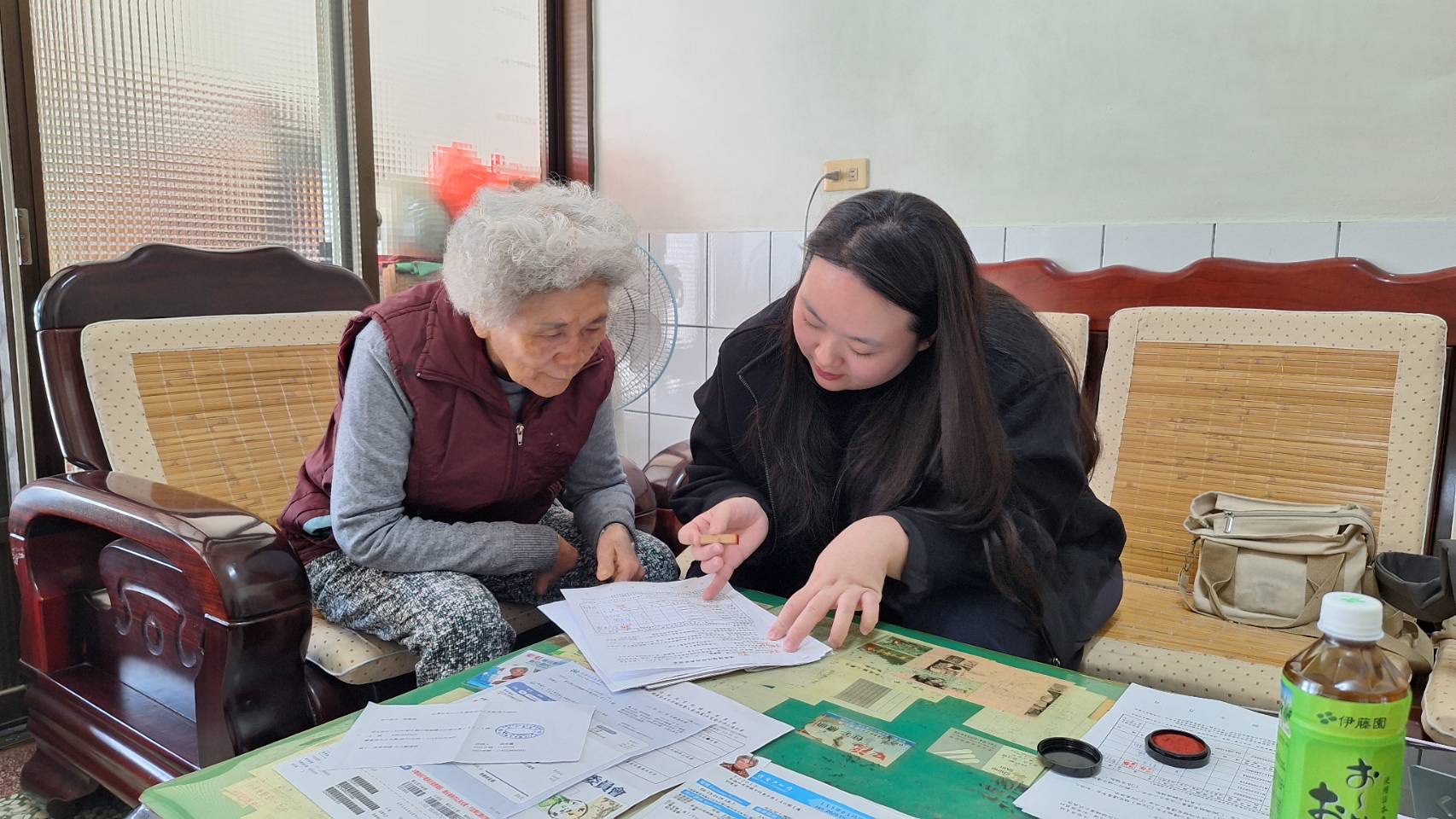 彰化榮服處深入田尾鄉 協助身障遺眷辦理權益申請3