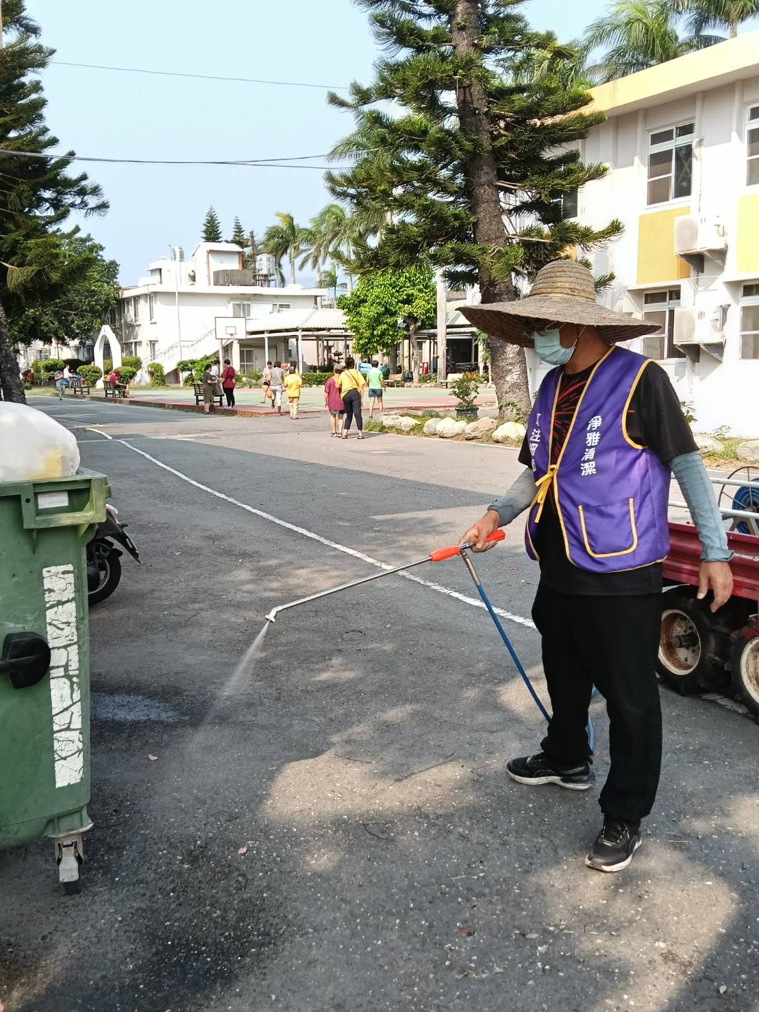 115.04.16 馬蘭榮家環境消毒活動