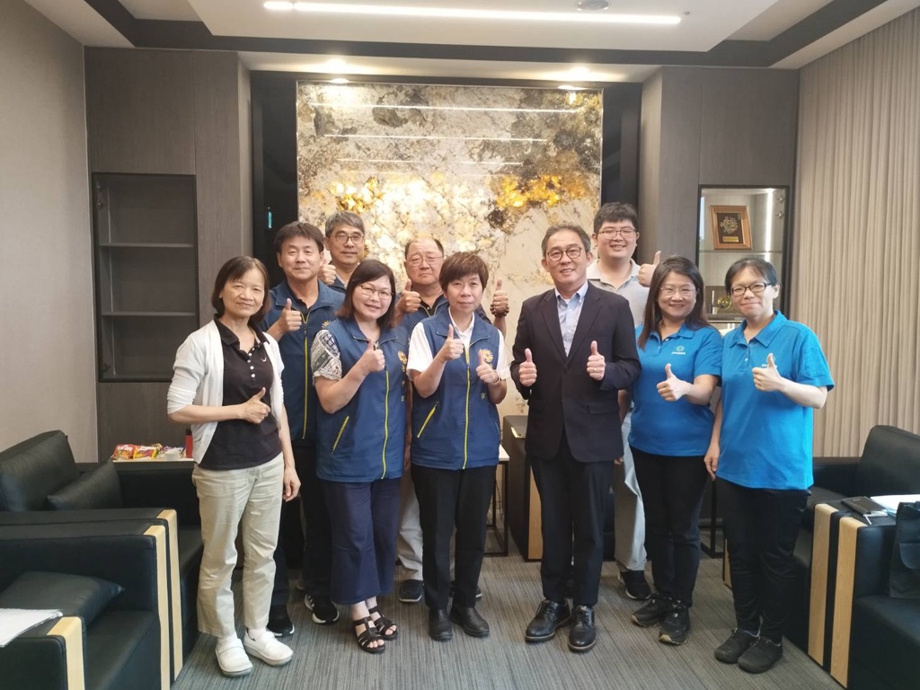 臺中市榮服處拜訪優質廠商 積極為退除役官兵開拓優質職缺