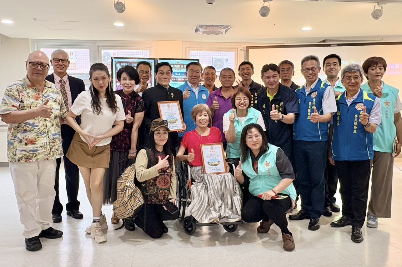 一句「想唱歌給大家聽」的心願 輔導會陪伴遺眷呂翠琴圓夢 傳遞生命溫暖