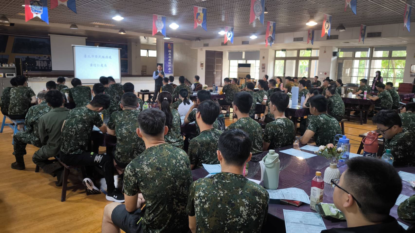 臺北、桃園榮服處攜手前進陸軍269旅 廣宣退除役官兵權益,共創雙贏