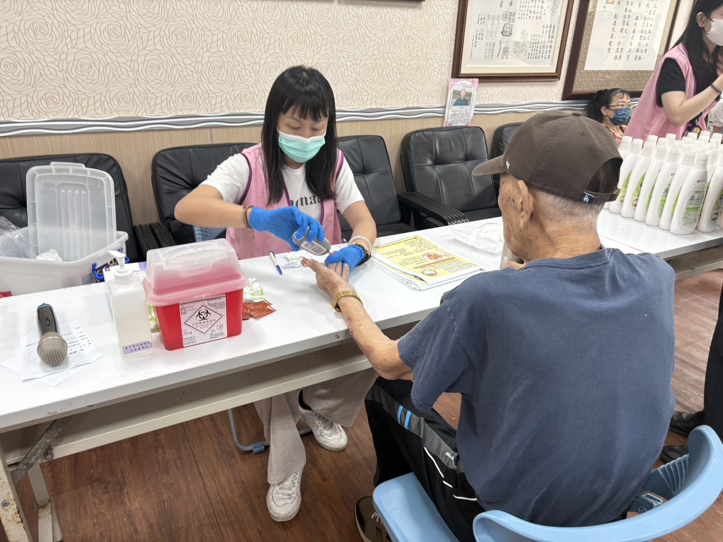 榮家住民驗尿酸情形