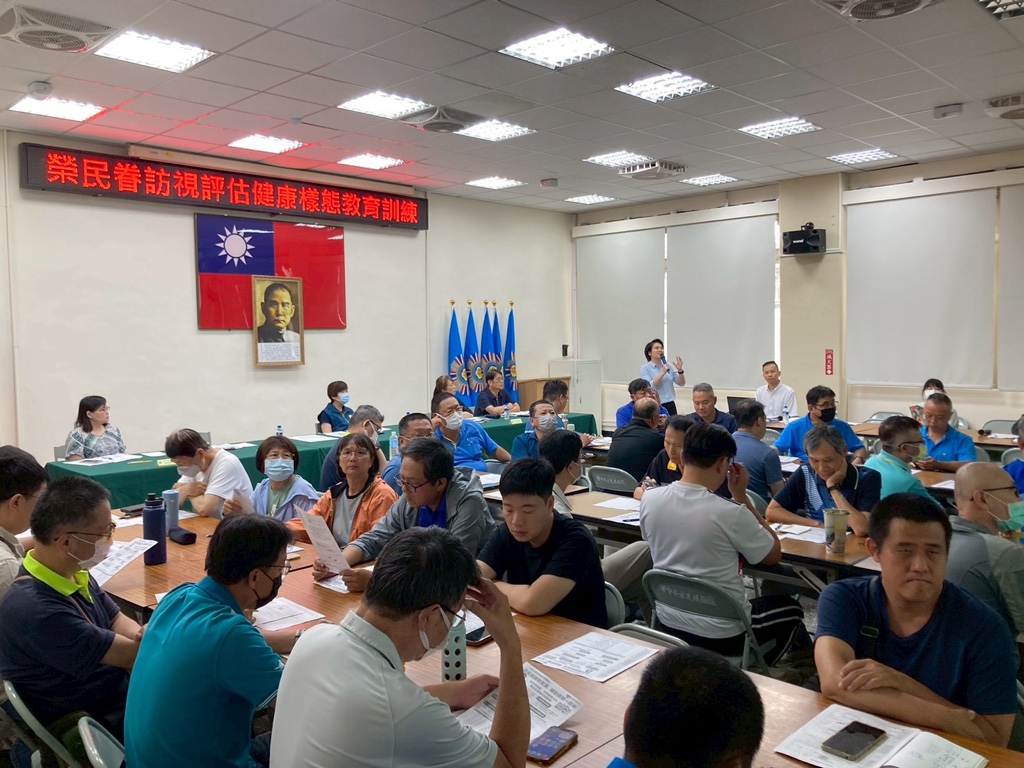 臺中市榮民服務處攜手臺中榮民總醫院高齡醫學中心辦理榮民眷健康態樣評估教育訓練 強化高齡照護服務量能