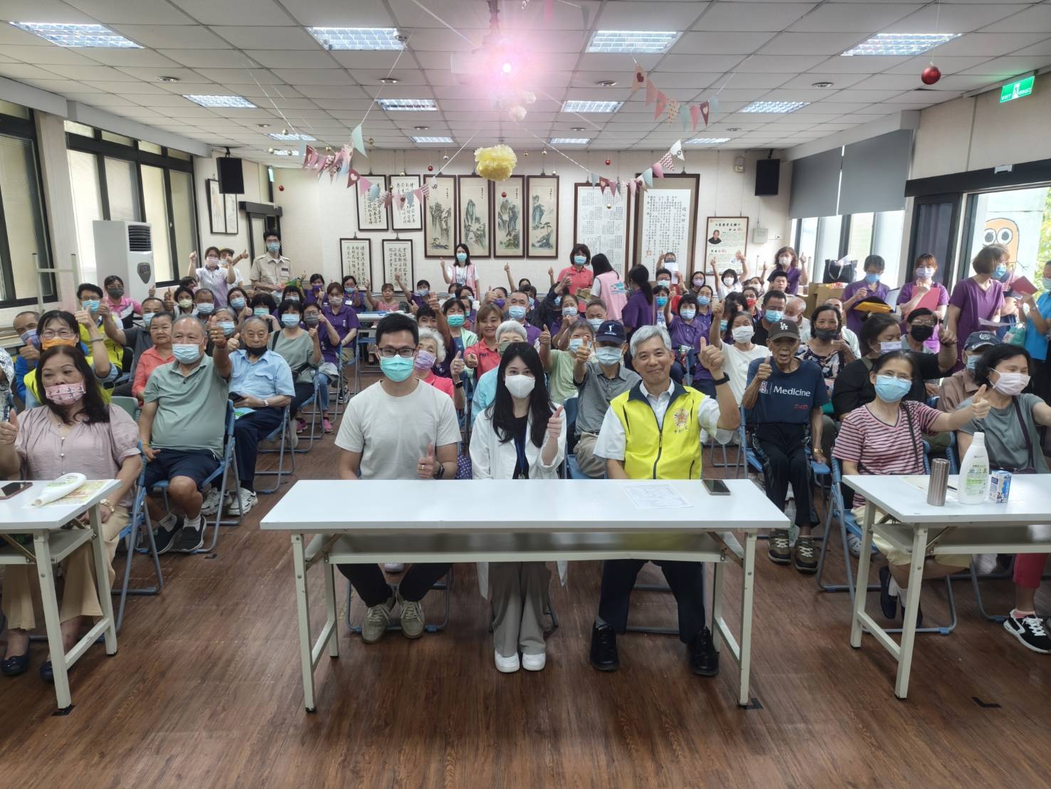 中彰榮家與台中榮總大合照