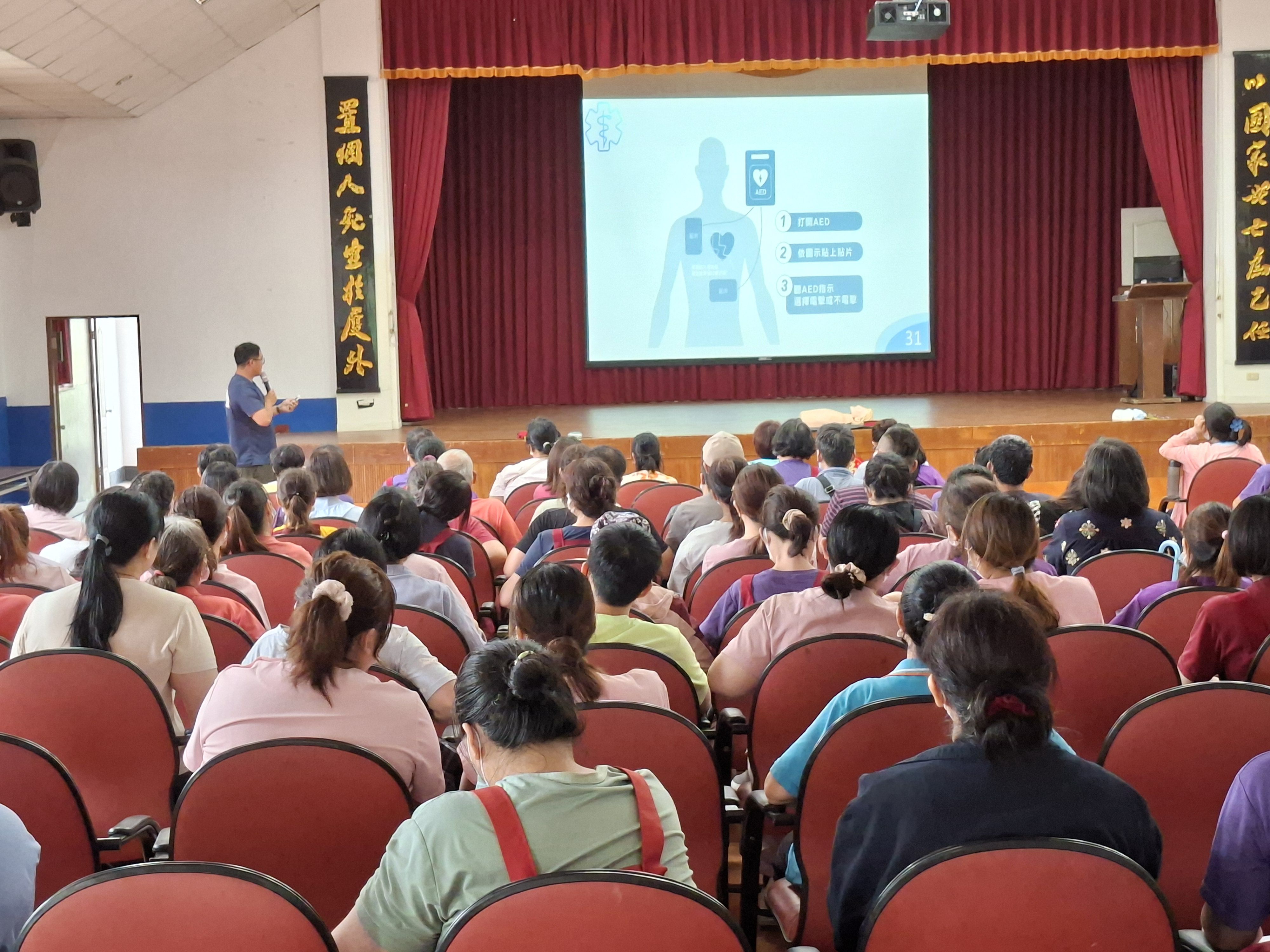 115年6月10日分秒必爭守護生命，辦理CPR+AED實作訓練再升級