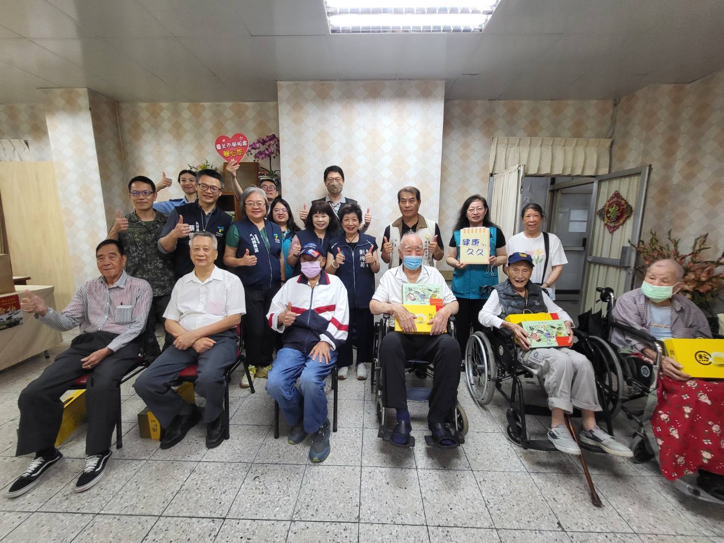 端節將至 臺北市榮服處攜手兵役局大我退舍關懷送暖