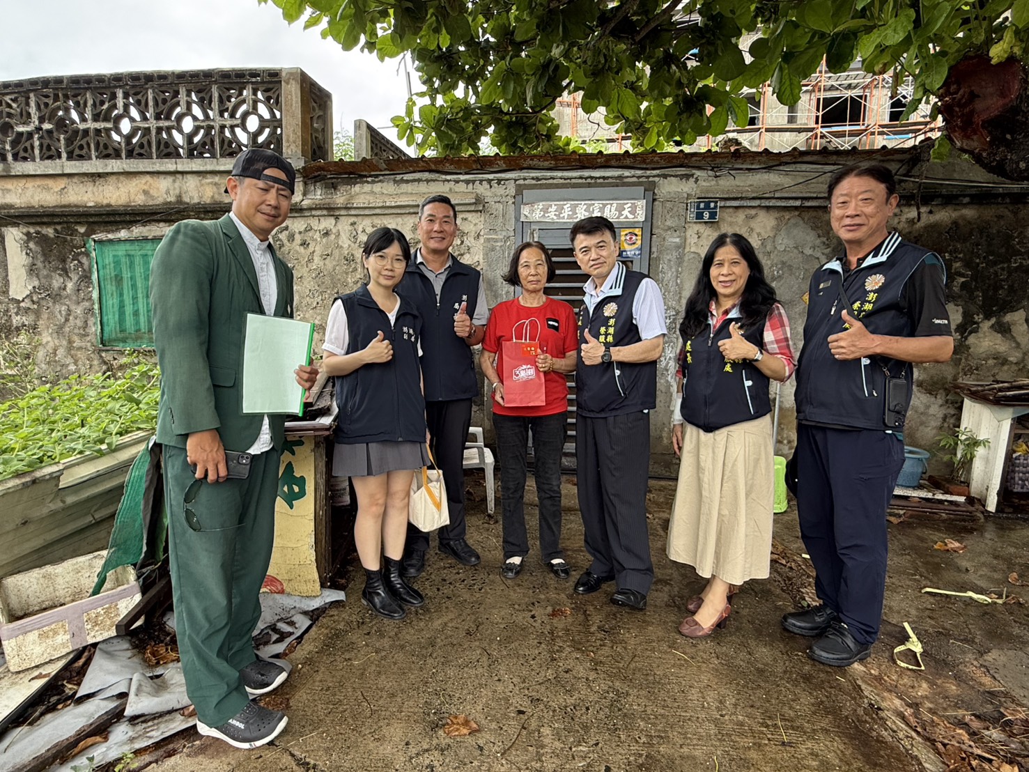 澎湖郵局攜手榮服處推動安心御老 關懷網絡守護榮民(眷)風雨無阻