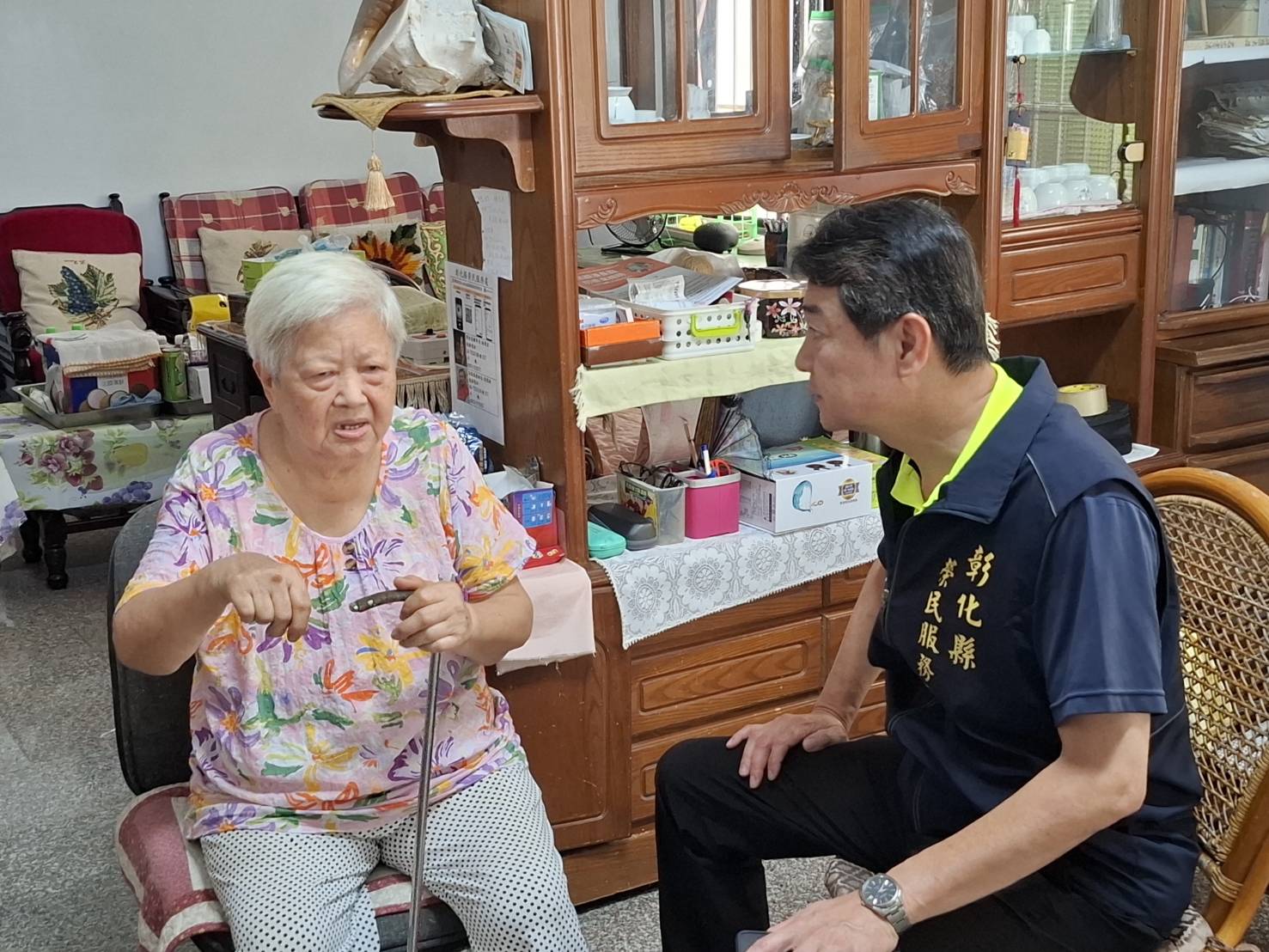 彰化縣榮服處呵護獨居長輩04