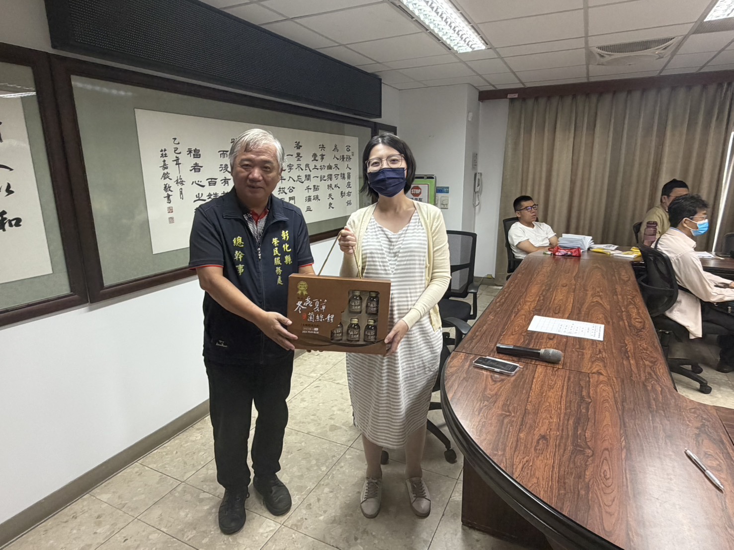 彰化縣榮服處深化跨域合作 協力縣府社會處建構榮民眷照顧網絡
