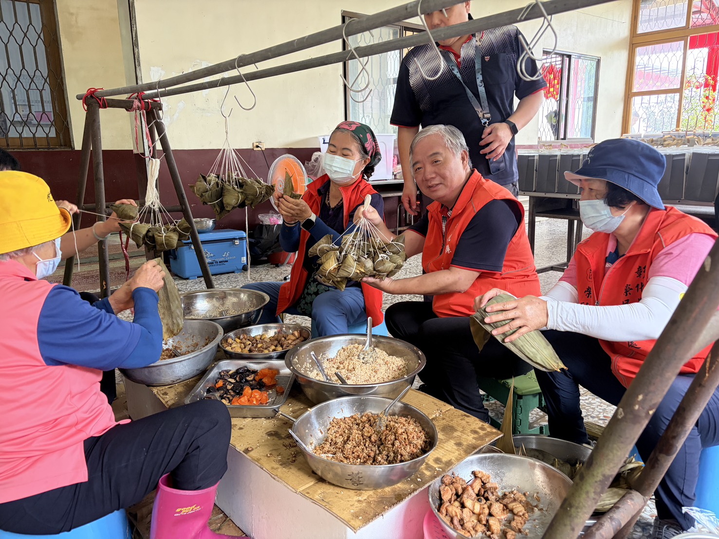 一顆肉粽一份情 彰化榮服處端午送暖傳遞幸福03