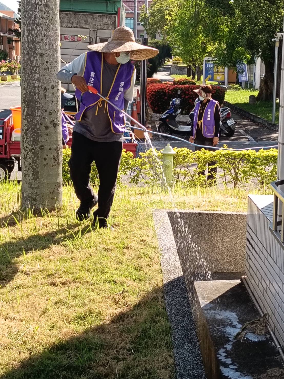 115.06.23 馬蘭榮家環境消毒活動