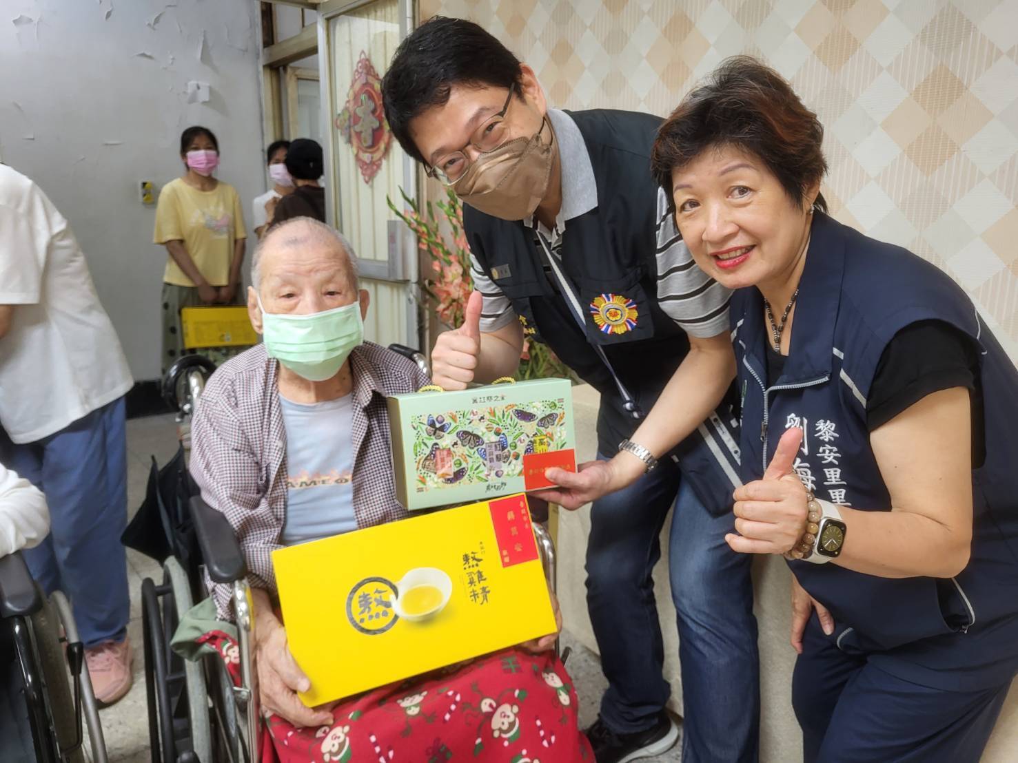 端節將至 臺北市榮服處攜手兵役局大我退舍關懷送暖
